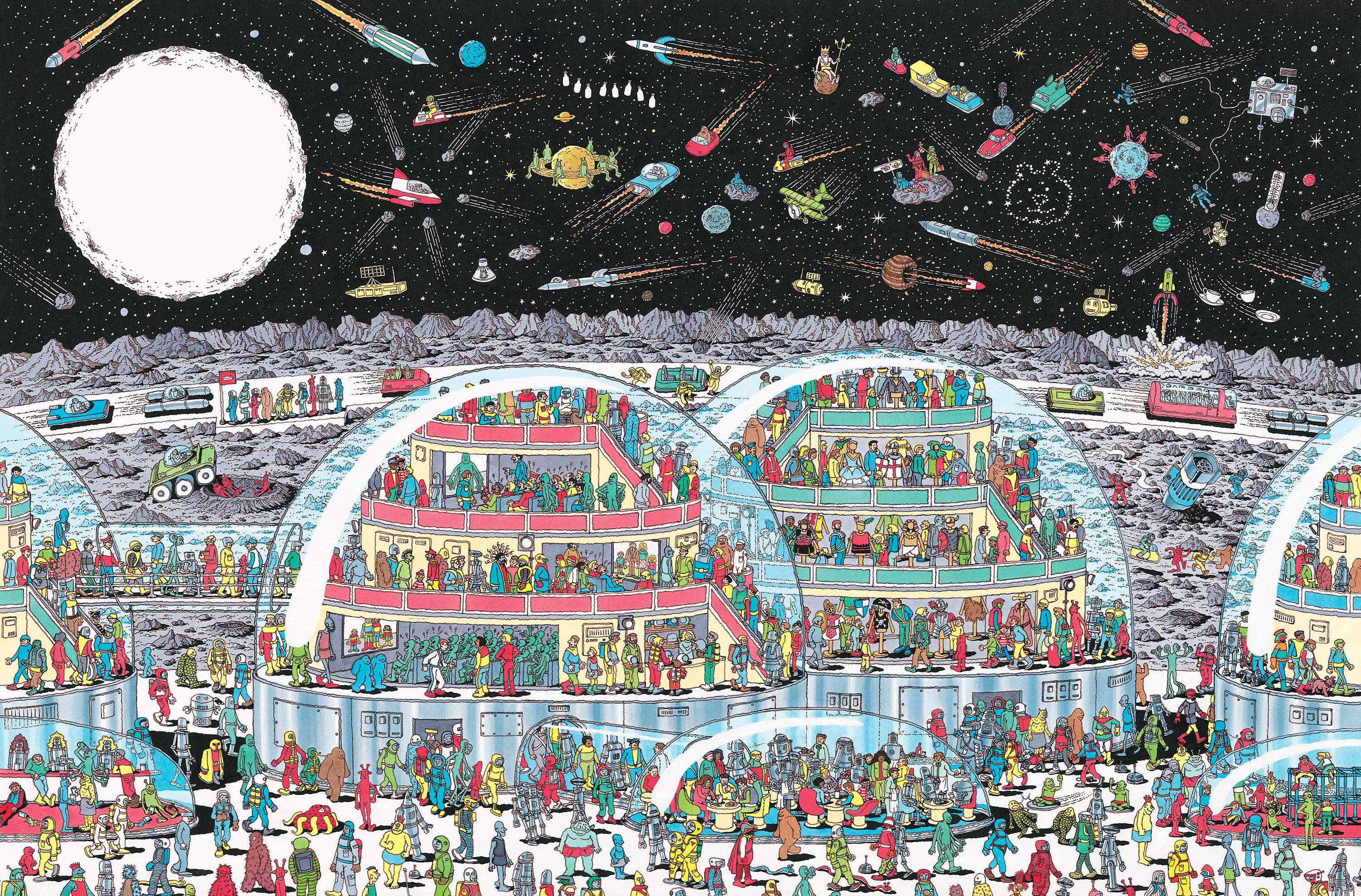 Where's Waldo in Space